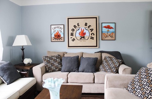 Au Gres House | Idyllic Beach Retreat with Lake Huron Views and Family Comfort