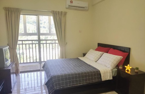 Semanggol Apartment | Private Upper Studio Unit at Suria Laketown Apartment