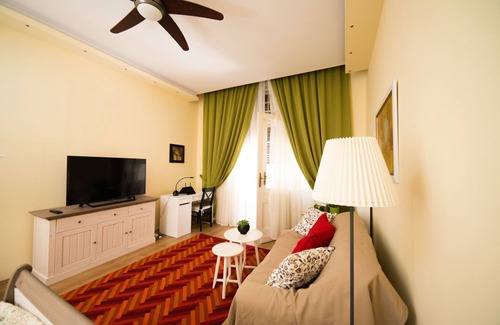 Old City Apartment | Central Apartment in Historic Building with Balcony Access