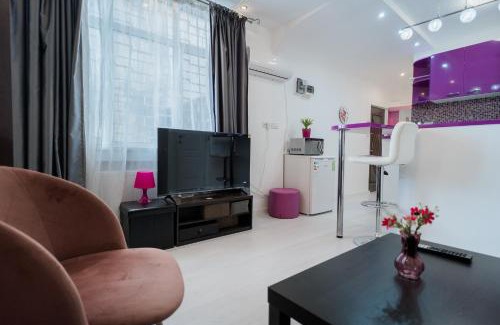 Bucharest City-Centre Apartment | Pet-Friendly Central White & Lila Studio - Guest Rated 9.8