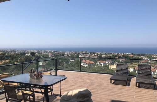 Kyrenia Villa | Elegant Sea View Villa with Pool in Kyrenia, 4-Star Stay