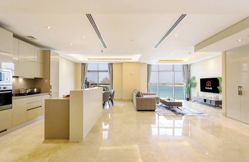 Palm Jumeirah Apartment | Unique 2 Bedroom Suite with Ocean View at The 8 Hotel