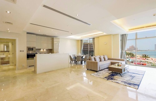 Palm Jumeirah Apartment | Unique 2 Bedroom Suite with Ocean View at The 8 Hotel
