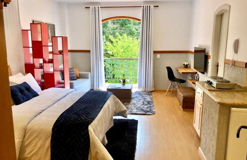Jardim Andira Apartment | Discover Nature at Um Loft Feliz with Ideal Location