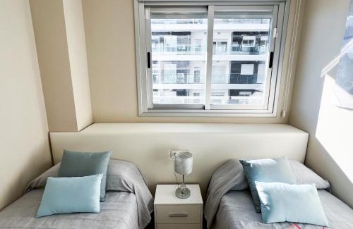 Cabanes Apartment | Oceanfront Escape at Una Mirada al Alba with Pool Access