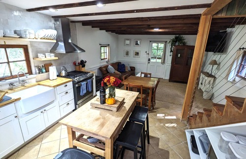 Historic Montford Cottage | Charming Carriage House Near Downtown with Breakfast Included