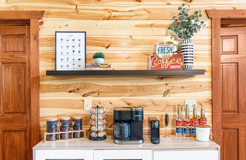 Caton Cabin | Unreal Cabin Retreat: Pool, Spa & Movie Theater Experience