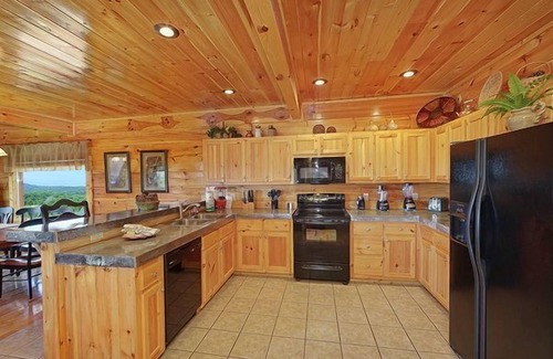 Sevierville Cabin | Memorable Getaway with Breathtaking Views & Premier Amenities