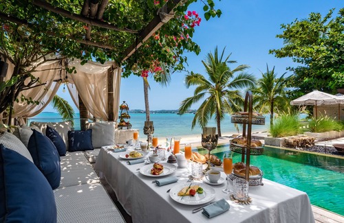 Bophut Villa | Exclusive Beachfront Mansion with Pool & Ocean Views