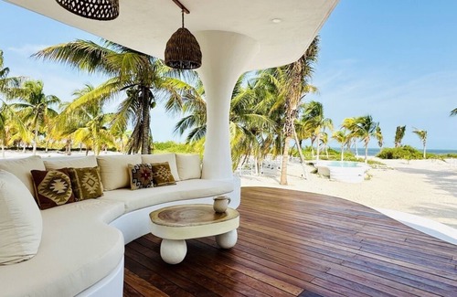 San Crisanto Villa | Discover Unique Beachfront Casa Kyma with Pool & Private Beach