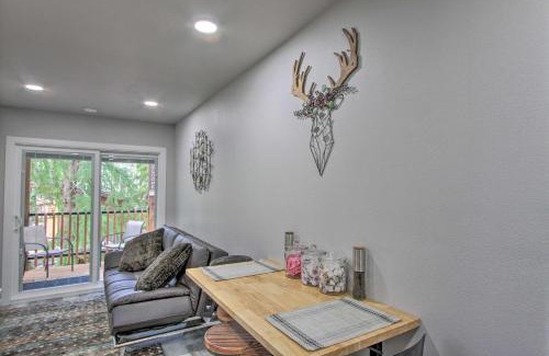Pierce County Apartment | Unique Container Studio with Deck, Fire Pit & 10/10 Rating!