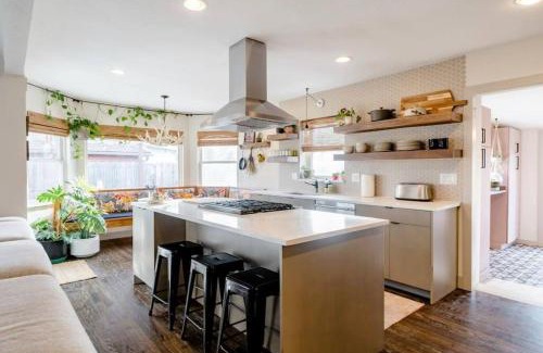 Athmar Park House | Unique Denver Designer Home: 4 Beds, Pet & Child Friendly