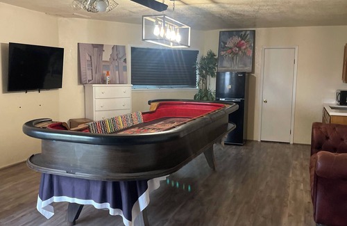 Barstow House | Unique Dome Home in Barstow w/Game Room & Private Spa!