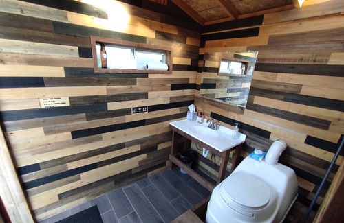 Seligman Cabin | Unique hidden A-frame cabin in nature on 40 acre private land.