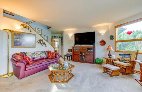 Sequim House | Unique Home with Beautiful Mtn Views!