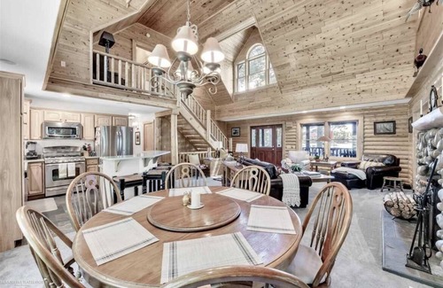 Long Lake House | Unique Cedar Family Retreat with Private Lake Frontage