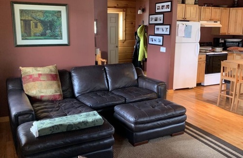 Ellicottville Ski Chalet | Cozy Log Style Ski Chalet - Pet Friendly & Steps to Town