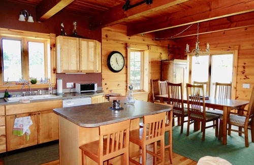 Ellicottville Ski Chalet | Cozy Log Style Ski Chalet - Pet Friendly & Steps to Town