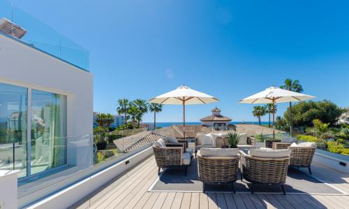 Mijas House | Exclusive Villa with Heated Pool, Gym & Oceanfront Views
