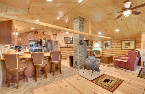 Freedom Cabin | Discover a Unique Maine Log Cabin with Trout Ponds & Sauna