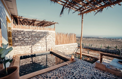 Essaouira Cottage | Ocean View Yellow Cabin with Private Pool and Spa