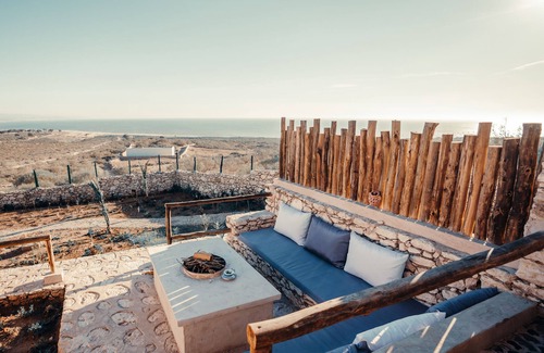 Essaouira Cottage | Ocean View Yellow Cabin with Private Pool and Spa