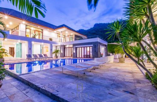 Khao Tao Villa | Exclusive Sea View Pool Villa with 5 Bedrooms for Families