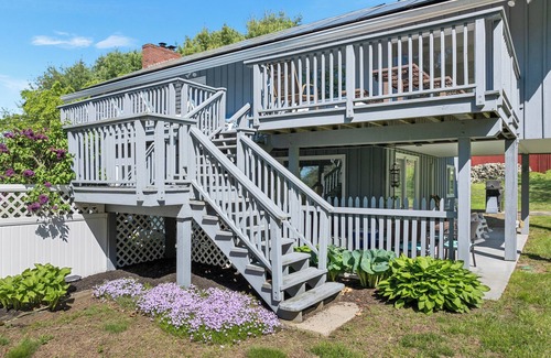 Mystic House | Unmatched Retreat with Oceanfront Views & Private Patio