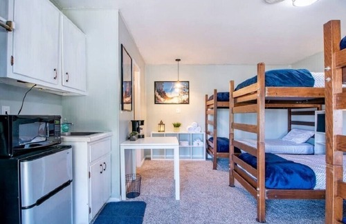 Sandusky Cabin | Ideal Sandusky Retreat for Large Groups with Pool & Spa