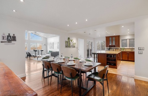 Monroe House | Scenic Home with King Suite, Hot Tub & Pool Access