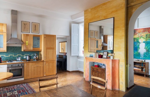 Trastevere Apartment | Inviting Trastevere Retreat with Terrace and Exceptional Views