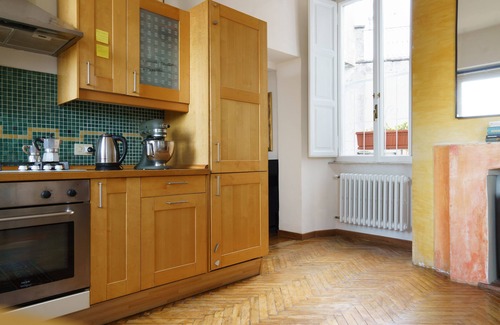Trastevere Apartment | Inviting Trastevere Retreat with Terrace and Exceptional Views