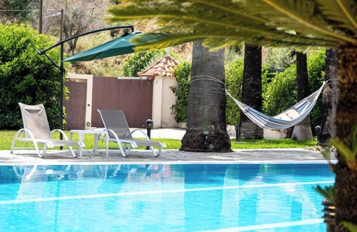 Lampiri Villa | Family-Friendly Villa with Pool in Ziria, Steps from Beach