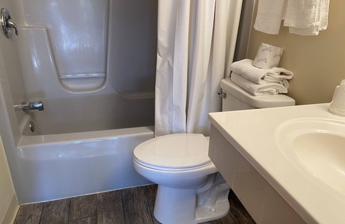 Lake Delton Hotel | Vintage Charm: Updated Hotel with Pool & Spa Amenities