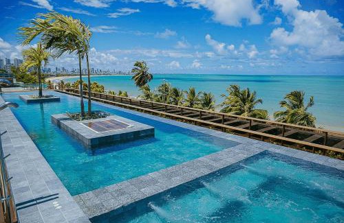 Cabo Branco Apartment | Oceanfront Unity Beira Mar with Pool & Hot Tub in João Pessoa