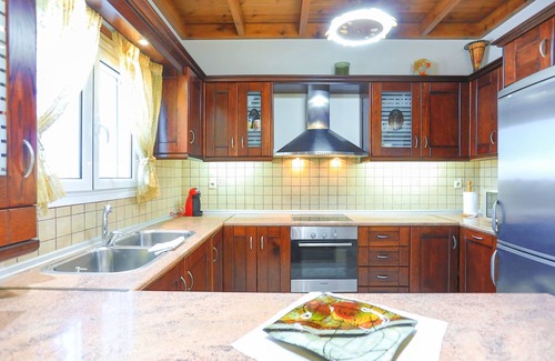 Petaleia Villa | Relax in Villa Chrisdina with Private Pool & Scenic Views