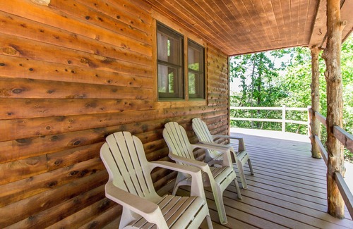 Tecumseh Cabin | Reconnect at Memories Made Cabin with Pool & Lake Views