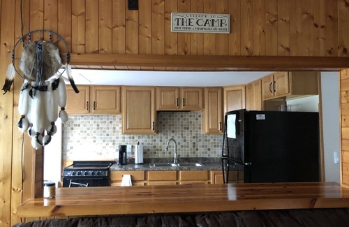 Old Forge Cabin | Charming Camp Retreat - 5 Min to Old Forge with Lake Views