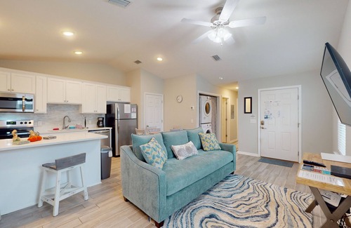 Treasure Cove House | Stylish Duplex with Private Yard and Oceanfront Views