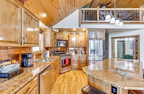 Garden Valley Cabin | Inviting Garden Valley Home with Fire Pit & Game Room