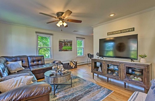 Highland Falls House | Cozy Home with Patio Just a Half Mile from West Point