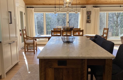 Stratton Mountain House | Elegant Home with Hot Tub, Sauna & Mountain Views