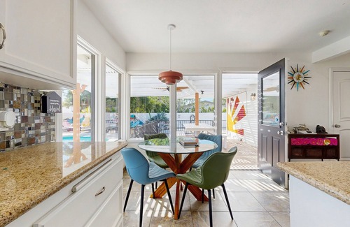 Racquet Club South House | Updated mid-century gem with private pool, spa, gas grill, and free WiFi