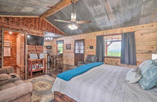Ozark House | Pet-Friendly Studio Cabin in Ozark with Mountain Views