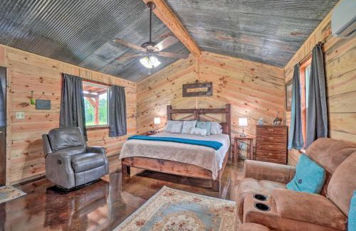 Ozark House | Pet-Friendly Studio Cabin in Ozark with Mountain Views