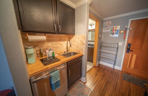 Mountain House Condo | Renovated Studio Near River Run with Pool & Spa Access!
