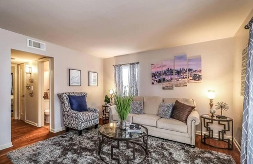 West Plaza House | Pet-Friendly Plaza One King Bedroom - Rated 9/10 by Guests