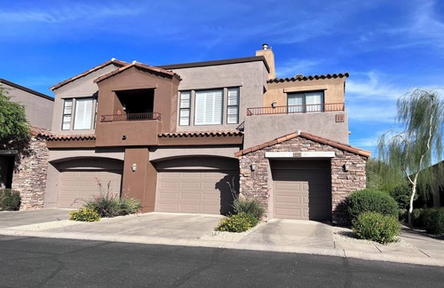 Talon Retreat Condo | Stylish Grayhawk Condo with Pool & Spa in Scottsdale