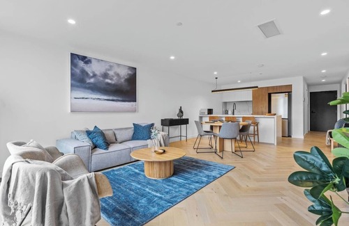 Hobart Central Business District Apartment | Designer Apartment with Giant Terrace in City Center