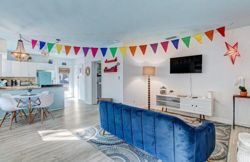 St. Augustine House | Experience Uptown Treasure: Spa Retreat & Pet-Friendly Patio